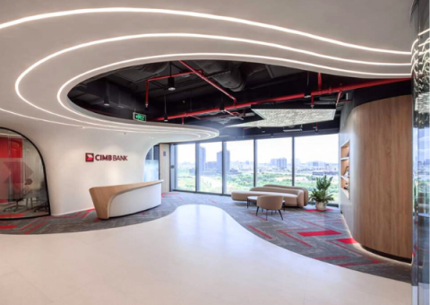 Gạch Terrazzo nội thất Secoin tại CIMB Bank, Tp. Hồ Chí Minh